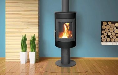 Dvobarvna peč na drva Idesia